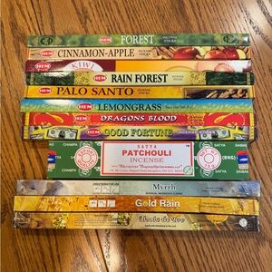 Assorted Incense Stick Collection